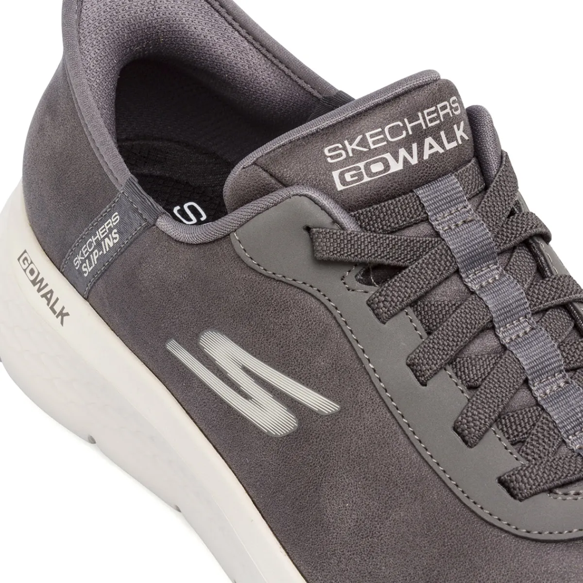 Online Sneakers Grigie da Uomo in Memory Foam Go Walk Slip-Ins Uomo Scarpe Per Camminare|Sneakers Sport Uomo