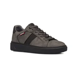 Clearance Sneakers grigie e nere da uomo con logo Uomo Sneakers Uomo