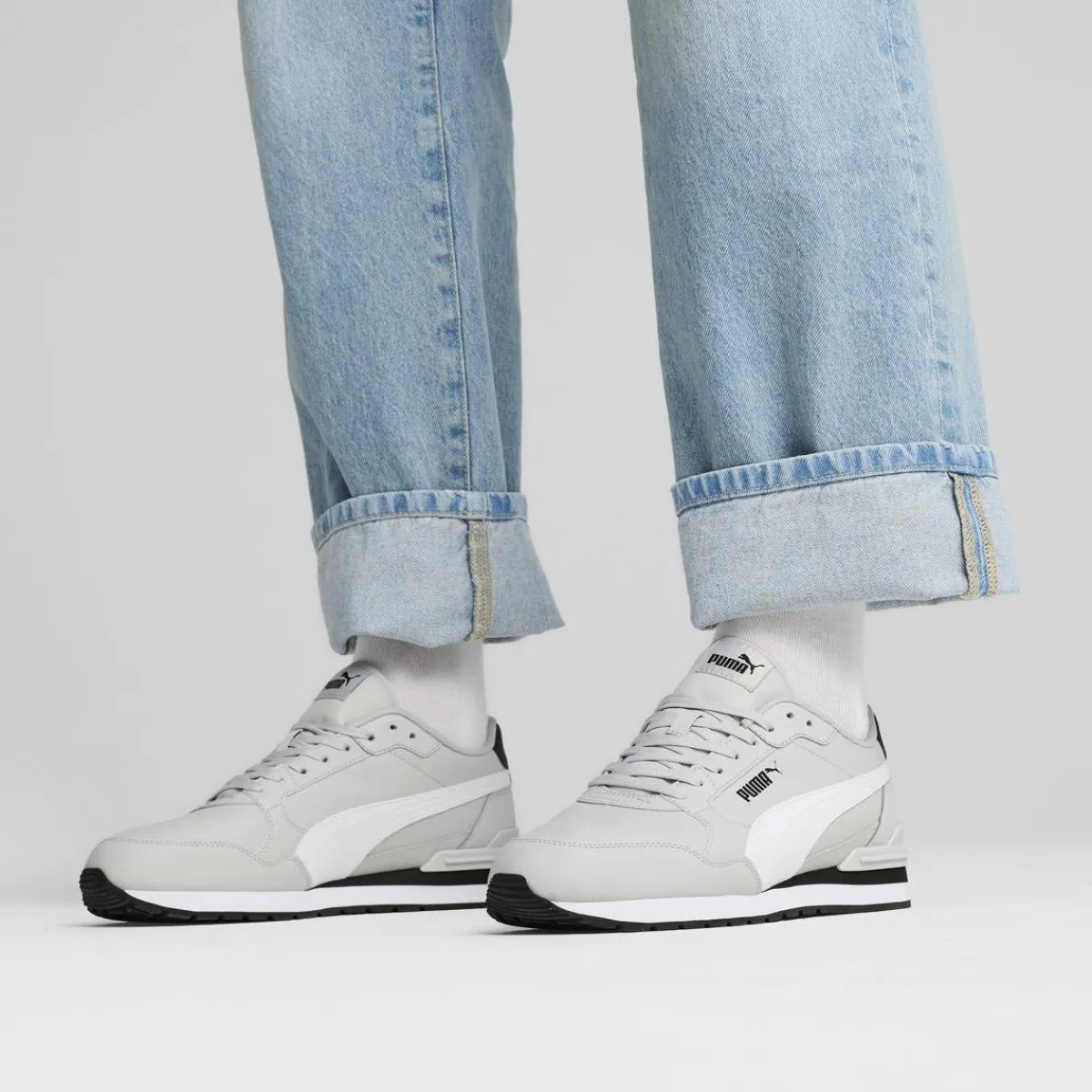 Best Sneakers grigio chiaro da Uomo con logo Uomo Sneakers Retro Running|Sneakers Sport Uomo