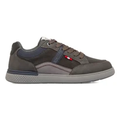 Clearance Sneakers grigio da Uomo con banda laterale Jeans Uomo Sneakers Uomo