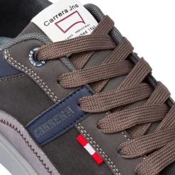 Clearance Sneakers grigio da Uomo con banda laterale Jeans Uomo Sneakers Uomo