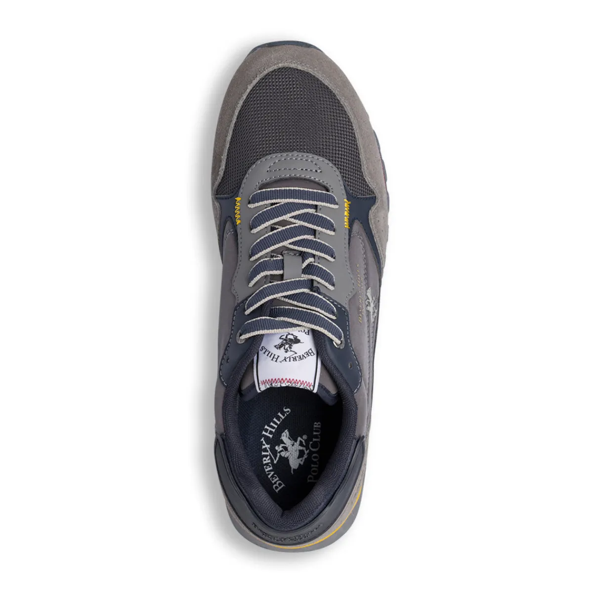 Sale Sneakers Grigio e Blu da Uomo Uomo Sneakers Uomo