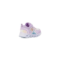 New Sneakers Lilla con luci e chiusura a strappo da Bambina Bambino Scarpe Con Strappo Bambina|Primi Passi Bambina