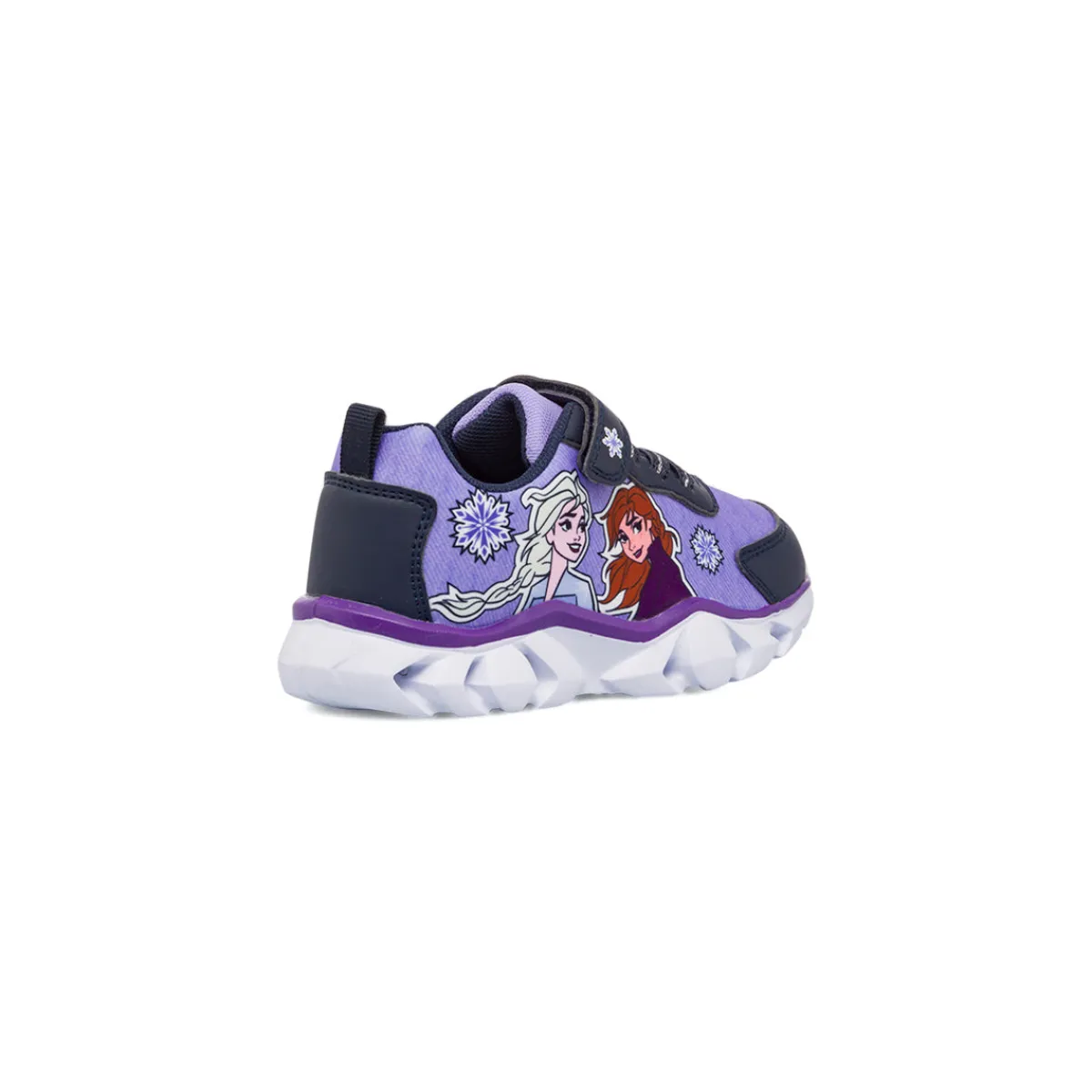 Discount Sneakers Lilla da Bambina con stampa e Luci nella Suola Bambino Sneakers Sportive Bambina|Scarpe Con Strappo Bambina