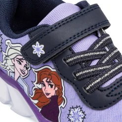 Discount Sneakers Lilla da Bambina con stampa e Luci nella Suola Bambino Sneakers Sportive Bambina|Scarpe Con Strappo Bambina