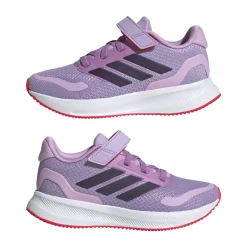 Sale Sneakers lilla da Bambina con chiusura a strappo RUNFALCON 5 EL C Bambino Sneakers Sportive Bambina|Scarpe Con Strappo Bambina
