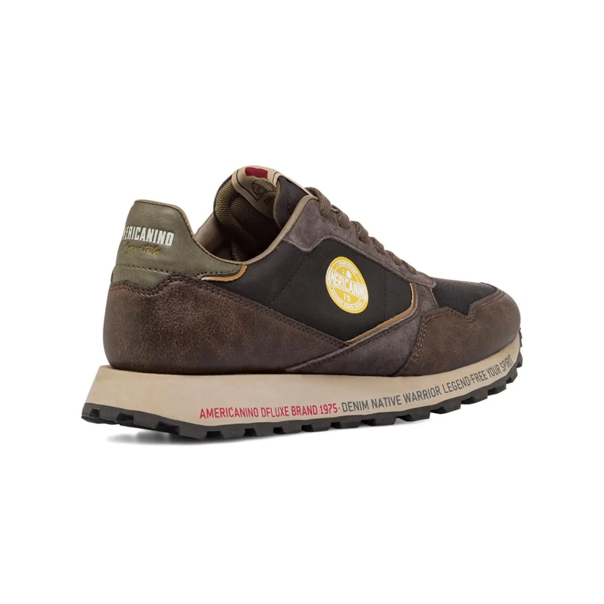 Best Sneakers marrone da Uomo effetto vintage Uomo Sneakers Uomo