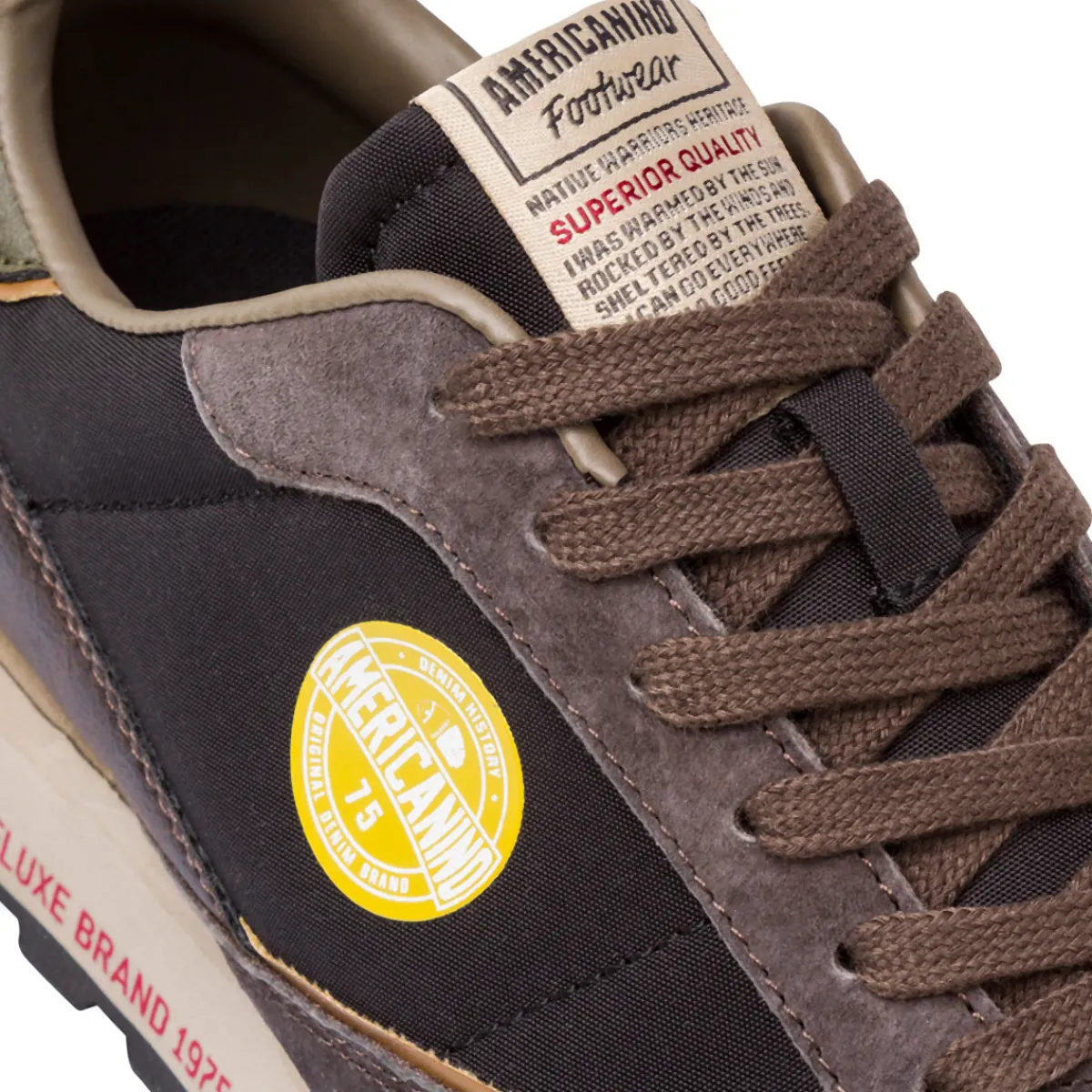 Best Sneakers marrone da Uomo effetto vintage Uomo Sneakers Uomo