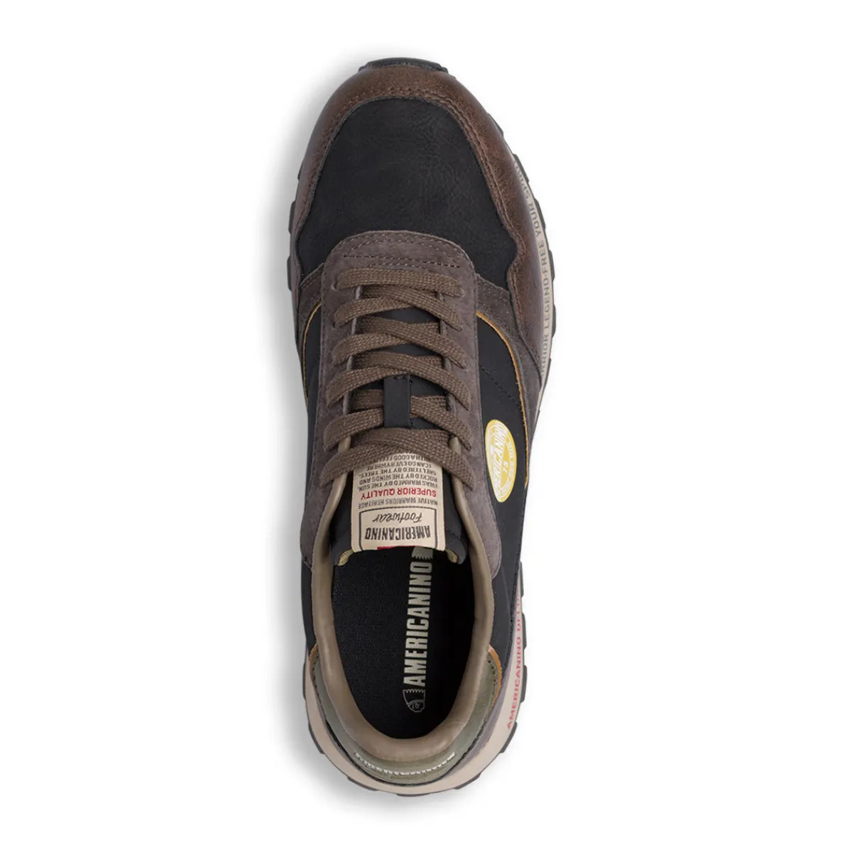 Best Sneakers marrone da Uomo effetto vintage Uomo Sneakers Uomo