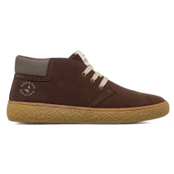 Clearance Sneakers Marroni da Uomo in suede con logo laterale Uomo Look Marrone Uomo 👞|Scarponcini E Anfibi Uomo