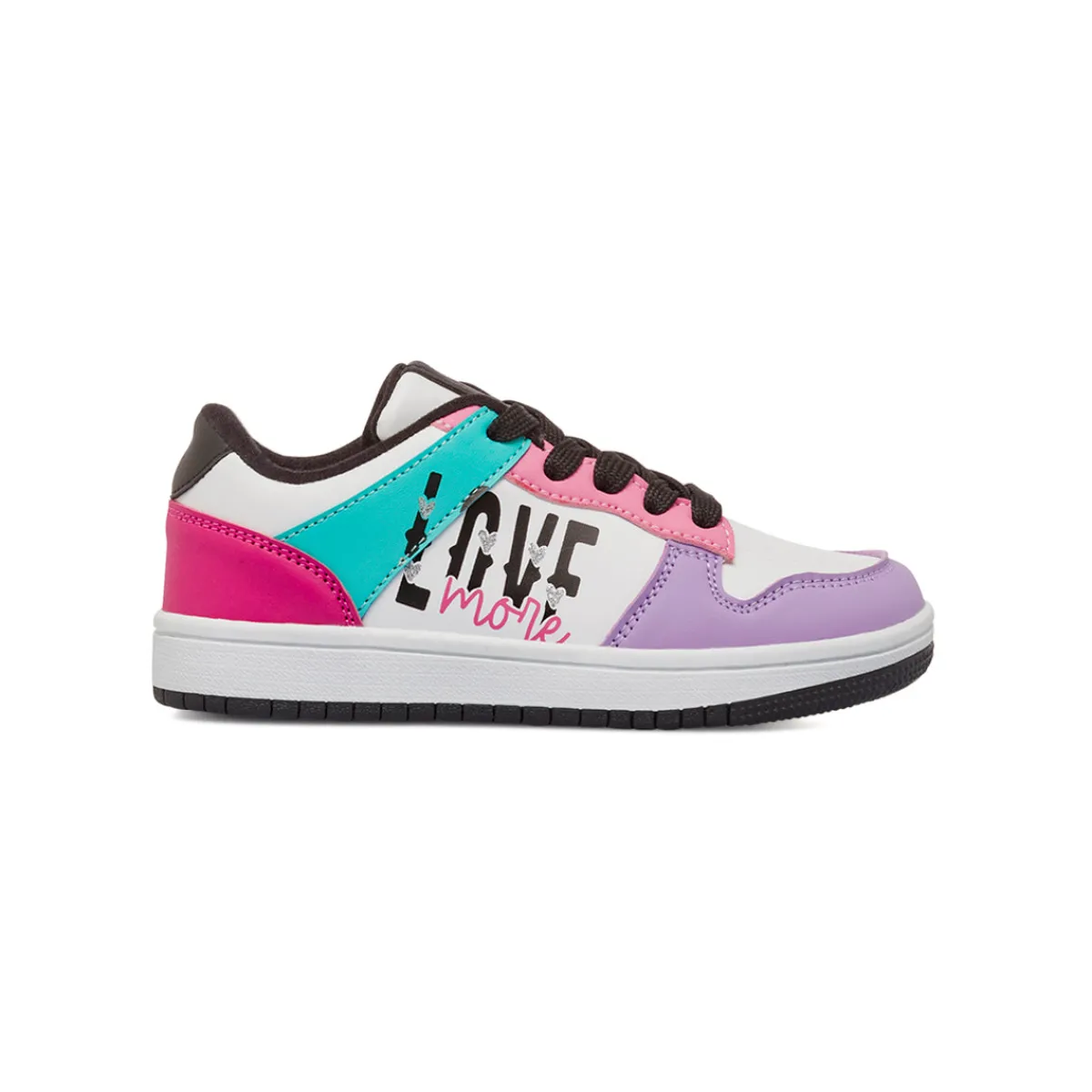 Clearance Sneakers multicolor da Ragazza con stampa LOVE MORE Bambino Sneakers Bambina