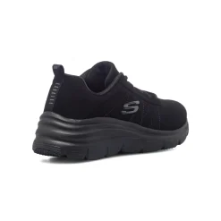 New Sneakers nere con sottopiede Memory Foam Fashion Fit True Feels Donna Scarpe Comfort