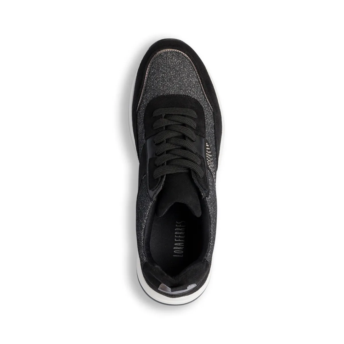 Sneakers nere con strass da donna Donna Sneakers Donna