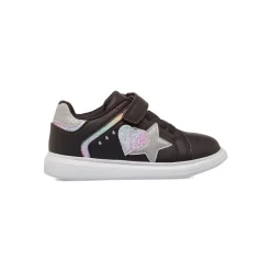 Sale Sneakers nere da Bambina con dettagli glitter Bambino Sneakers Bambina|Scarpe Con Strappo Bambina