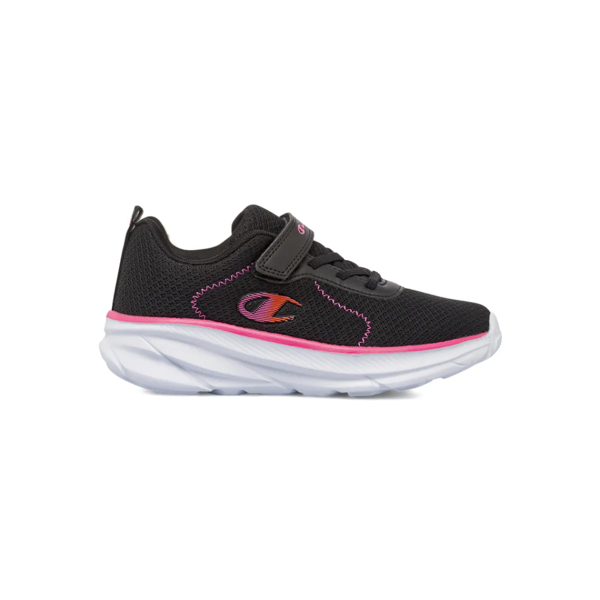 Sale Sneakers nere da bambina con strappo e dettagli rosa Bambino Scarpe Sportive Da Bambino|Sneakers Sportive Bambina