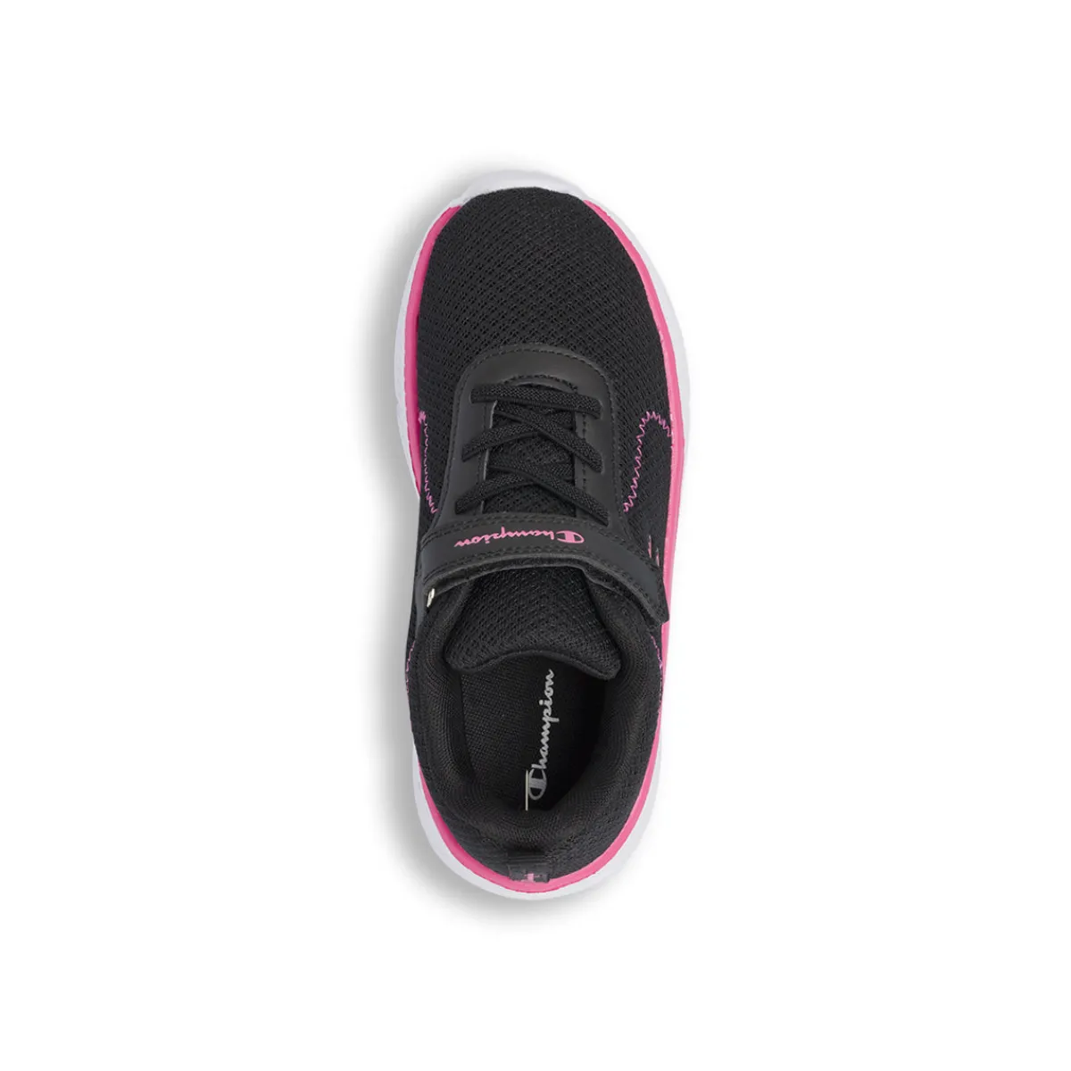 Sale Sneakers nere da bambina con strappo e dettagli rosa Bambino Scarpe Sportive Da Bambino|Sneakers Sportive Bambina