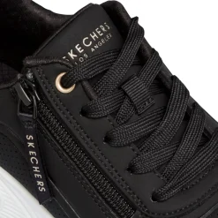 Clearance Sneakers nere da Bambina con zip e soletta memory comfort Uno Bambino Scarpe Per Camminare|Sneakers Sportive Bambina