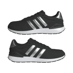 Clearance Sneakers nere da Donna con dettagli argento RUN 60s 4.0 Donna Sneakers Retro Running|Scarpe Sportive