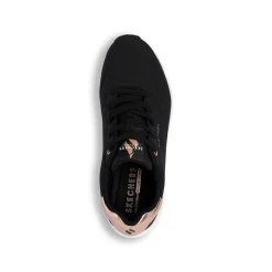 Sneakers nere da Donna con dettagli oro rosa UNO Donna Scarpe Sportive|Sneakers
