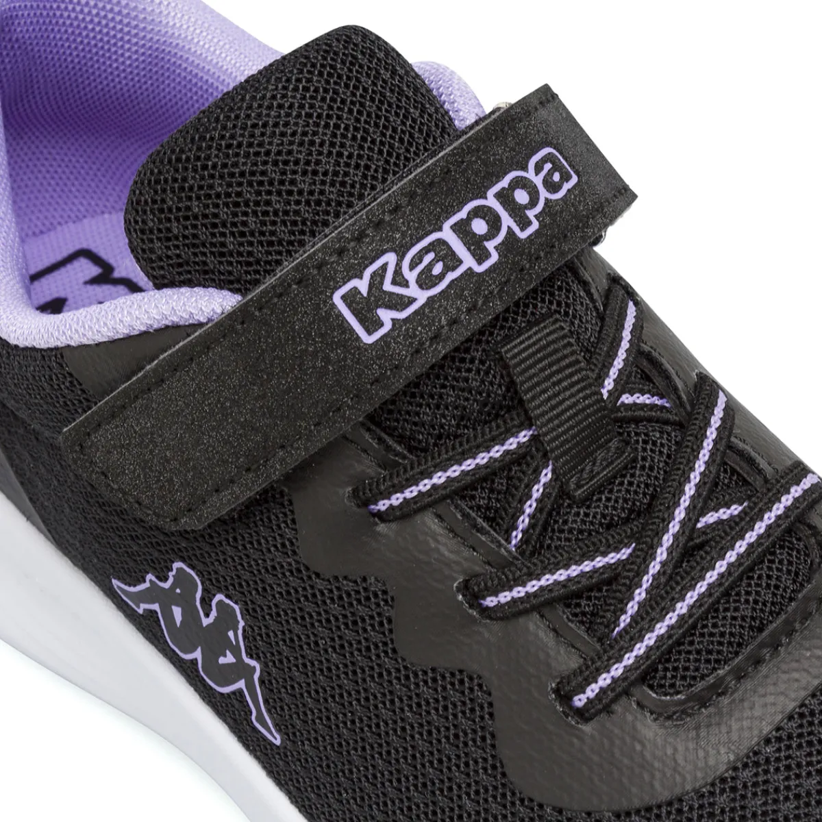 Clearance Sneakers nere da Ragazza con chiusura a strappo Bambino Scarpe Sportive Da Bambino|Sneakers Sportive Bambina