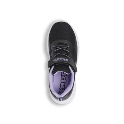 Clearance Sneakers nere da Ragazza con chiusura a strappo Bambino Scarpe Sportive Da Bambino|Sneakers Sportive Bambina