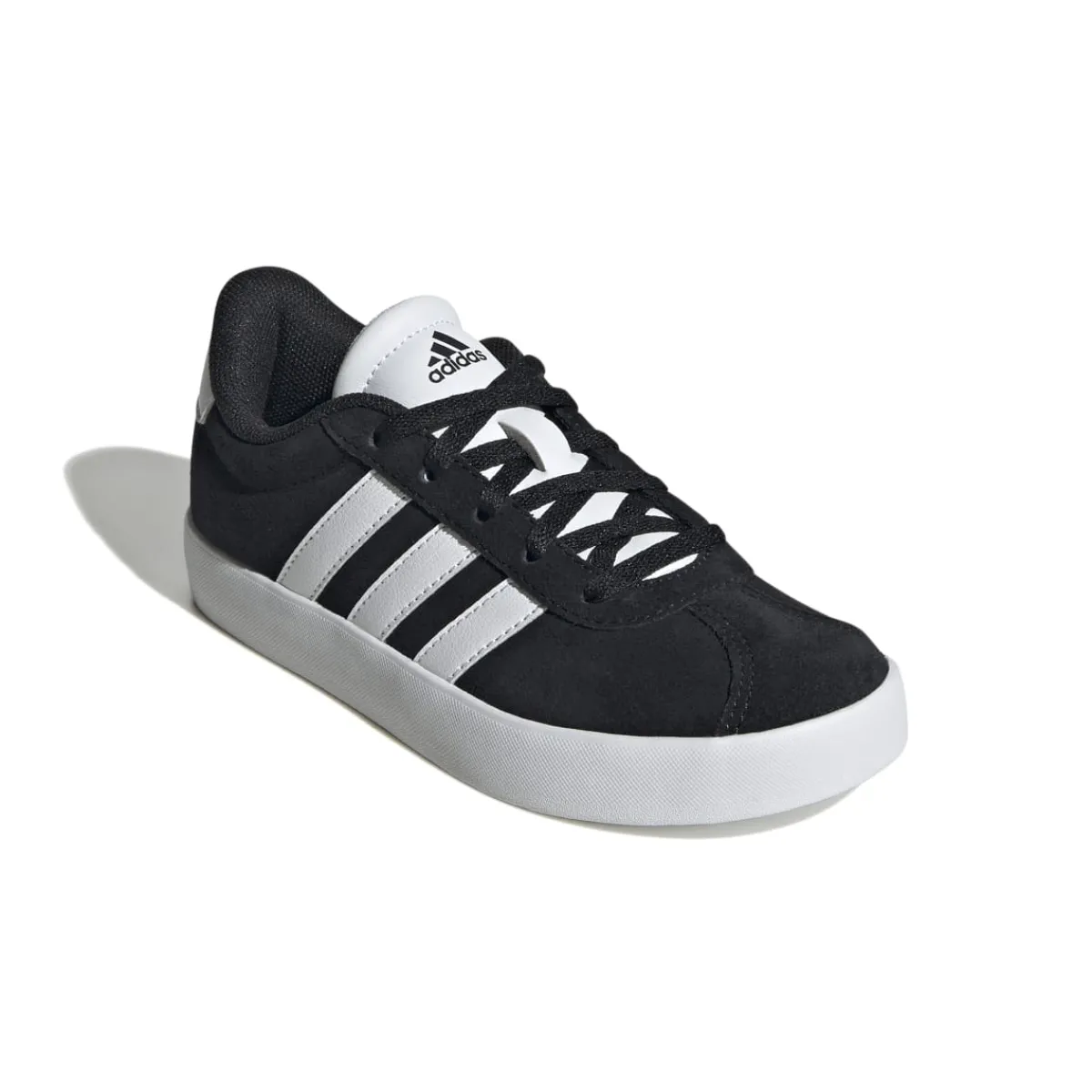 Sale Sneakers nere da ragazzo con strisce bianche VL Court 3.0 K Donna/Bambino Sneakers|Scarpe Sportive Da Bambino