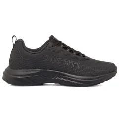 Outlet Sneakers nere da uomo con dettagli in rilievo e logo Rain Uomo Scarpe Da Running|Scarpe Da Running Uomo