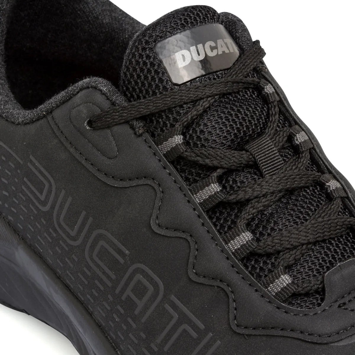 Outlet Sneakers nere da uomo con dettagli in rilievo e logo Rain Uomo Scarpe Da Running|Scarpe Da Running Uomo