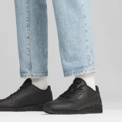 Clearance Sneakers nere da Uomo con logo laterale Runner v4 Uomo Sneakers Retro Running|Sneakers Sport Uomo