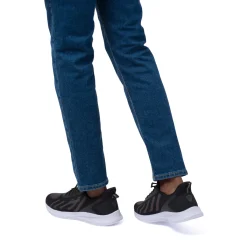 New Sneakers nere e grigie da Uomo in tessuto con logo Uomo Sneakers|Scarpe Sportive