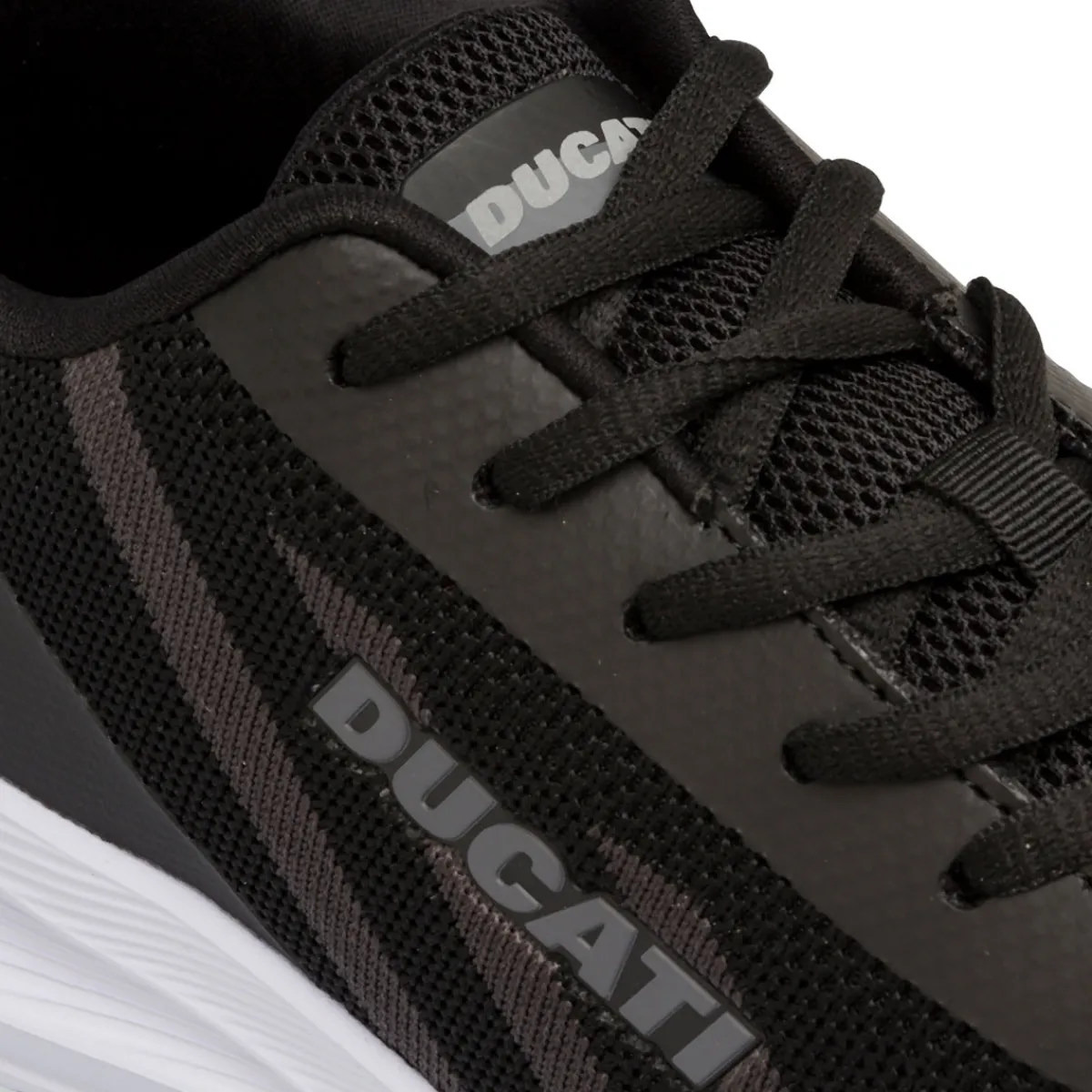 New Sneakers nere e grigie da Uomo in tessuto con logo Uomo Sneakers|Scarpe Sportive