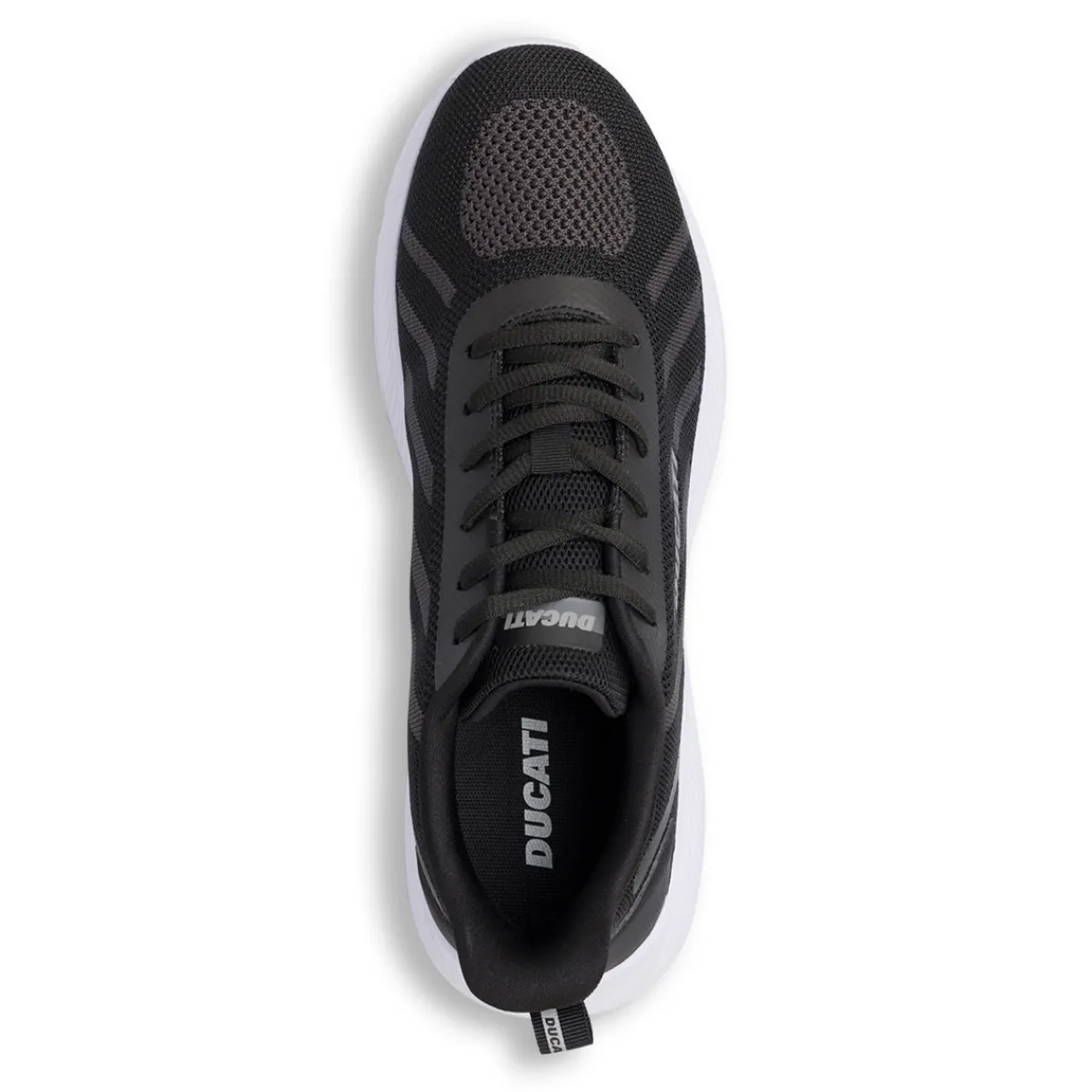 New Sneakers nere e grigie da Uomo in tessuto con logo Uomo Sneakers|Scarpe Sportive