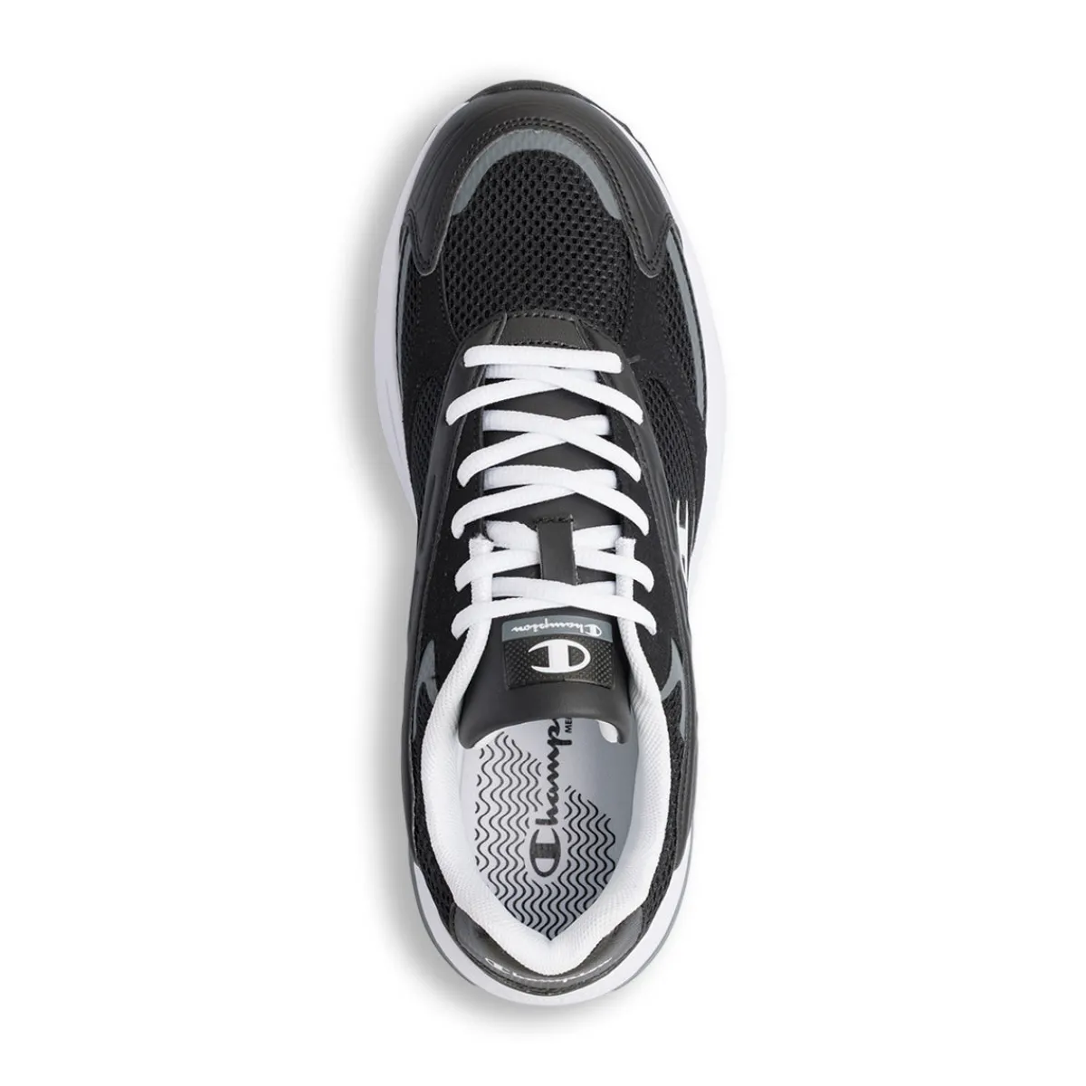 Hot Sneakers nere e grigie da Uomo con logo Uomo Sneakers Retro Running|Sneakers Sport Uomo