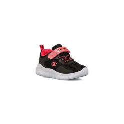 New Sneakers nere e rosa da Bambina Softy Evolve con chiusura a strappo Bambino Sneakers Sportive Bambina|Scarpe Con Strappo Bambina