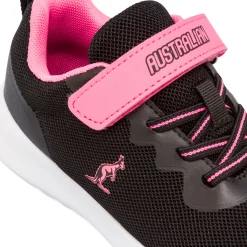 Sale Sneakers nere e rosa da Bambina con strappo Bambino Scarpe Sportive Da Bambino|Sneakers Sportive Bambina