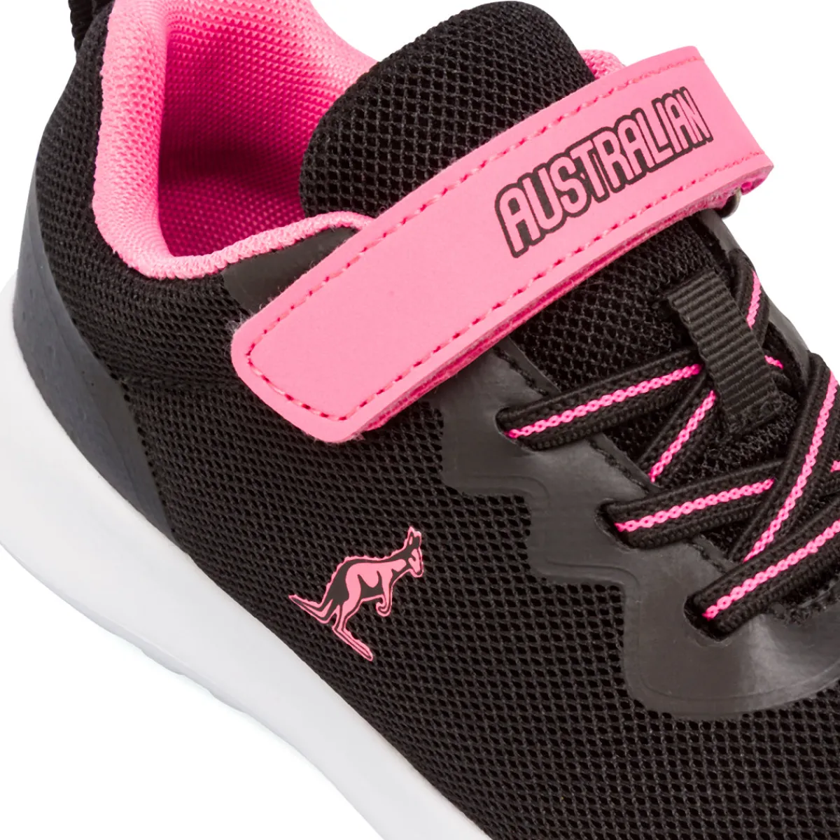 Sale Sneakers nere e rosa da Bambina con strappo Bambino Scarpe Sportive Da Bambino|Sneakers Sportive Bambina