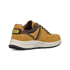 Discount Sneakers ocra con inserti marroni da Uomo Uomo Sneakers Uomo