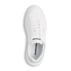 Discount Sneakers platform bianche da donna con dettaglio argento Donna Sneakers Donna