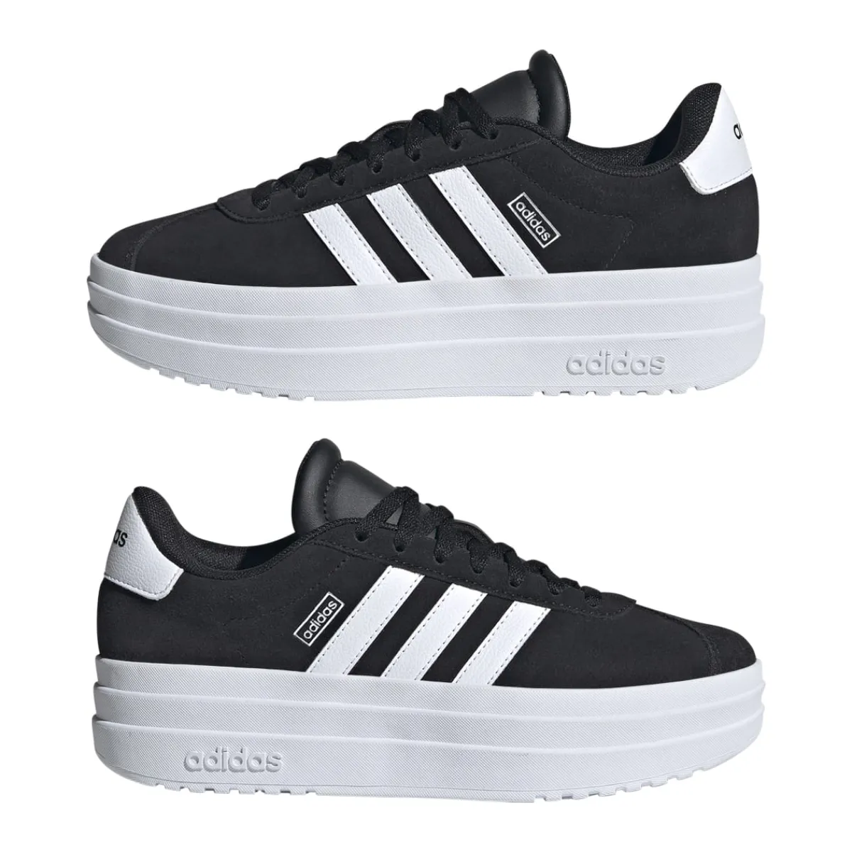 Best Sneakers platform casual nere e bianche da ragazzo VL Court Bold Donna/Bambino Sneakers|Scarpe Sportive Da Bambino