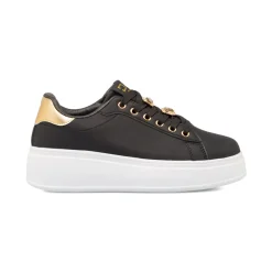 Online Sneakers platform nere da Donna con farfalla gioiello Donna Sneakers Donna