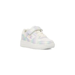 Clearance Sneakers primi passi bambina bianche con dettagli multicolor Bambino Sneakers Sportive Bambina|Scarpe Con Strappo Bambina