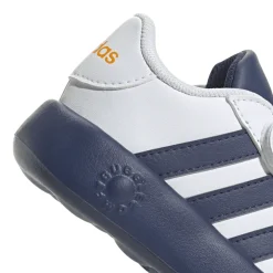 Discount Sneakers primi passi bambino bianche e blu con doppio strappo Grand Court 2.0 Bambino Scarpe Con Strappo Bambino|Primi Passi Bambino