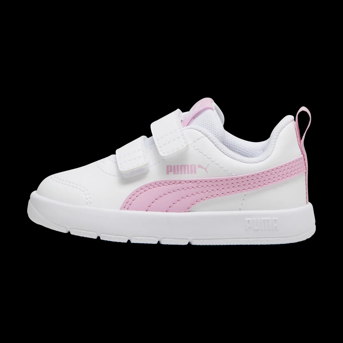Outlet Sneakers primi passi bambina bianche con dettagli rosa Courtflex v3 Bambino Sneakers Sportive Bambina|Primi Passi Bambina