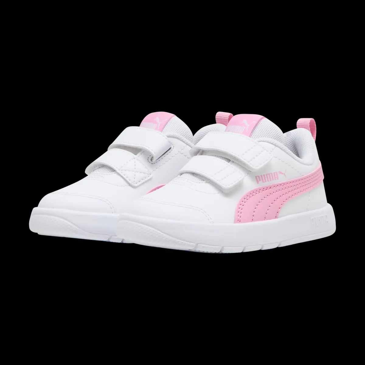 Outlet Sneakers primi passi bambina bianche con dettagli rosa Courtflex v3 Bambino Sneakers Sportive Bambina|Primi Passi Bambina