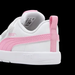 Outlet Sneakers primi passi bambina bianche con dettagli rosa Courtflex v3 Bambino Sneakers Sportive Bambina|Primi Passi Bambina