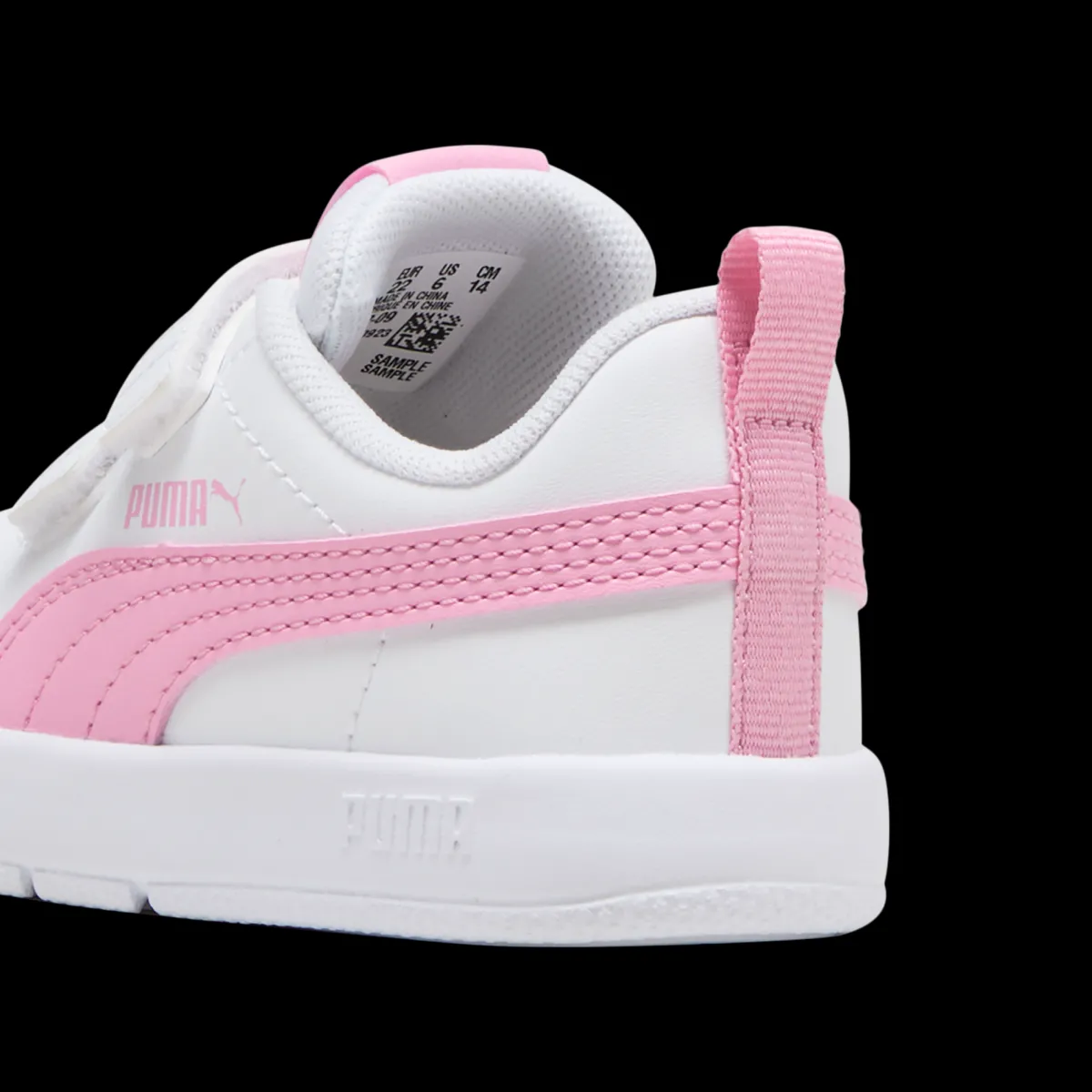 Outlet Sneakers primi passi bambina bianche con dettagli rosa Courtflex v3 Bambino Sneakers Sportive Bambina|Primi Passi Bambina