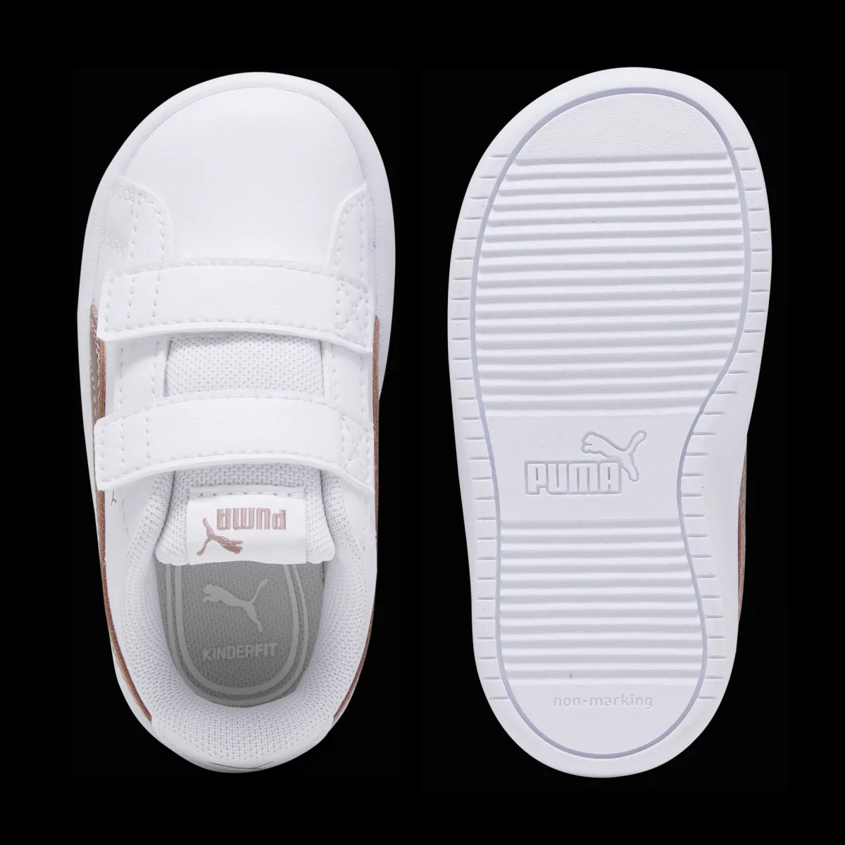 Sale Sneakers primi passi bianche da bambina con logo oro rosa Rickie Classic V Inf Bambino Scarpe Sportive Da Bambino|Sneakers Sportive Bambina