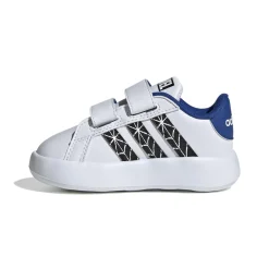 Sale Sneakers primi passi bianche da bambino con stampa Spiderman Grand Court CF I Bambino Sneakers Sportive Bambino|Scarpe Con Strappo Bambino