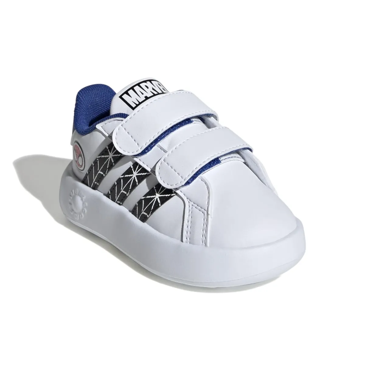 Sale Sneakers primi passi bianche da bambino con stampa Spiderman Grand Court CF I Bambino Sneakers Sportive Bambino|Scarpe Con Strappo Bambino