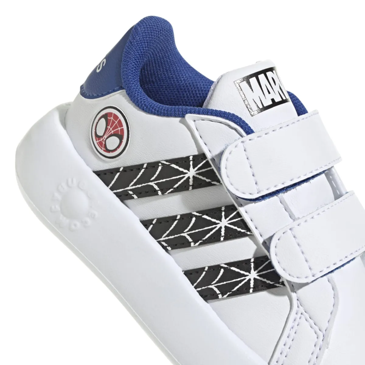 Sale Sneakers primi passi bianche da bambino con stampa Spiderman Grand Court CF I Bambino Sneakers Sportive Bambino|Scarpe Con Strappo Bambino